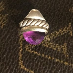 David Yurman amethyst pendant